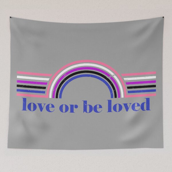 Item preview, Love or Be Loved - Genderfluid designed and sold by Mermaid-Designs.