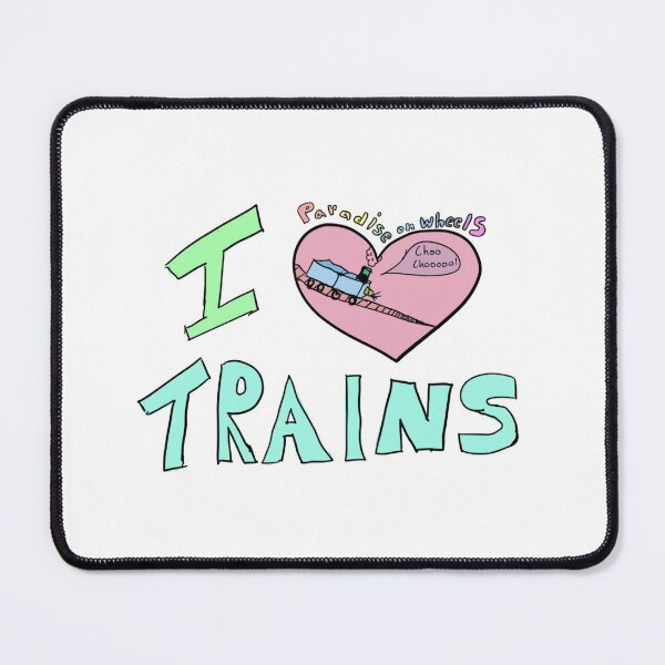 Item preview, I <3 trains designed and sold by doodliez.