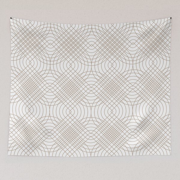 Item preview, Geometric line Background Pattern Design Graphic Decorative project Clothing Sewing Art Craft Gold color designed and sold by DigitalBank.