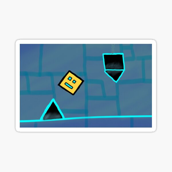 Artikel-Vorschau von Geometrie Dash, designt und verkauft von SprinkleArt.