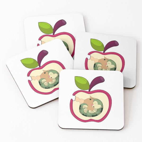 Item preview, Caterpillar Sleeping Apple designed and sold by Snabdesign84.