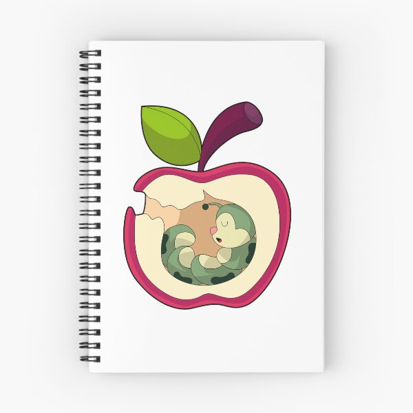 Item preview, Caterpillar Sleeping Apple designed and sold by Snabdesign84.