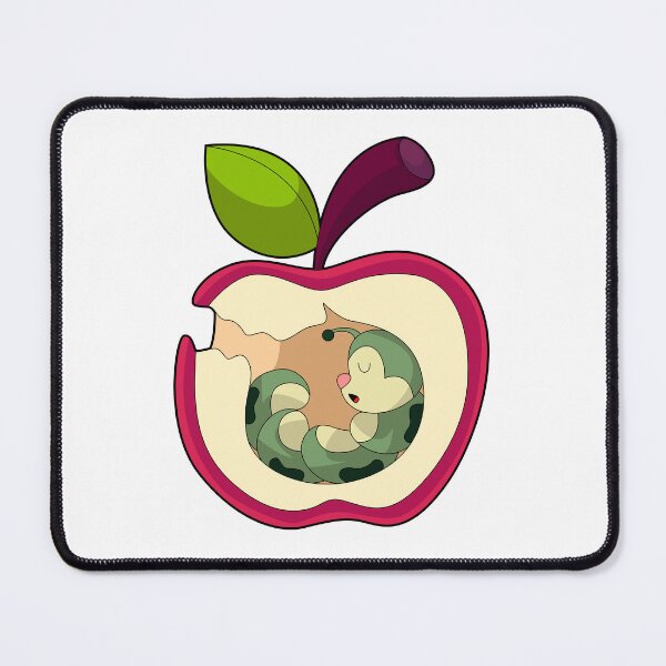 Item preview, Caterpillar Sleeping Apple designed and sold by Snabdesign84.