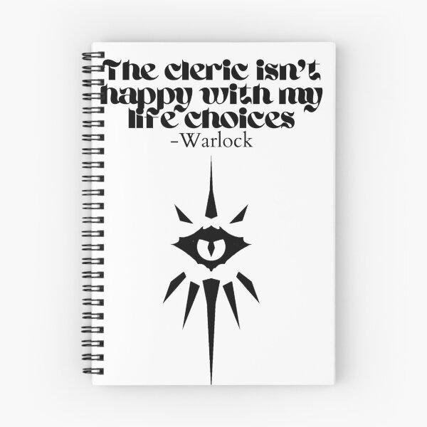 Item preview, The Cleric is not happy with my life choices designed and sold by Mar-Art5.