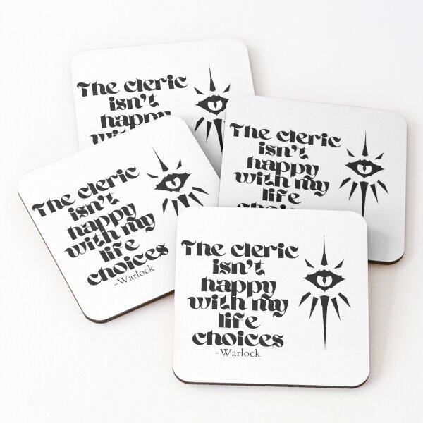 Item preview, The Cleric is not happy with my life choices designed and sold by Mar-Art5.