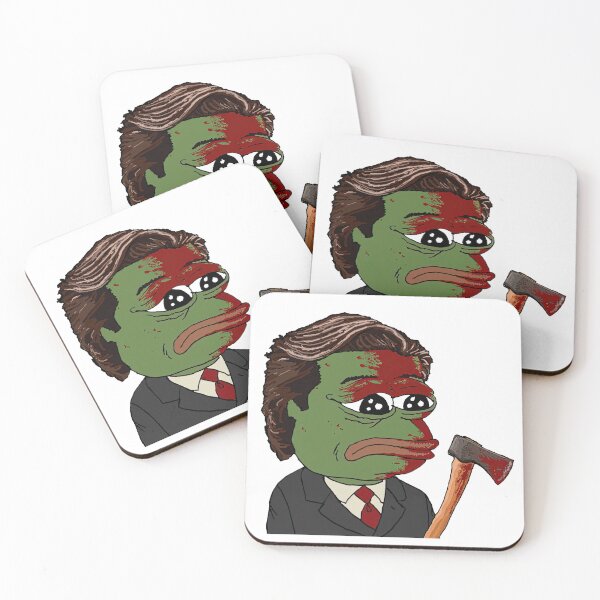 Item preview, Patrick Bateman Pepe American Psycho designed and sold by ASamArt.