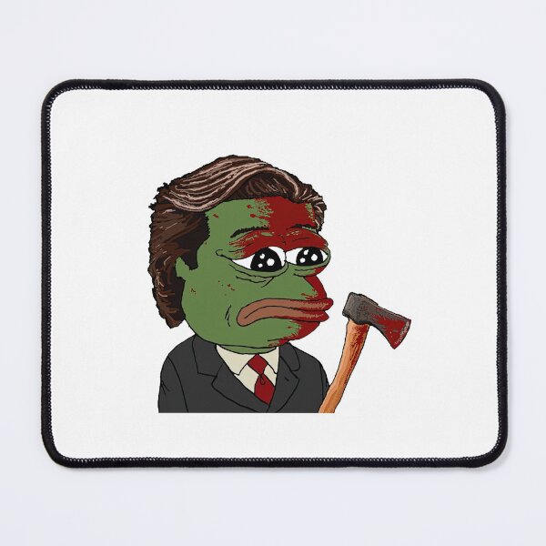 Item preview, Patrick Bateman Pepe American Psycho designed and sold by ASamArt.
