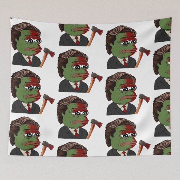 Item preview, Patrick Bateman Pepe American Psycho designed and sold by ASamArt.