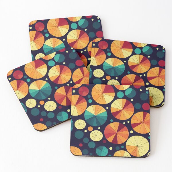 Item preview, Retro Crop Circles - Infinite Retro Pattern - Seamless Pattern designed and sold by GenerationalArt.