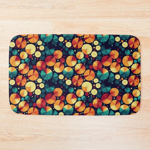 Item preview, Retro Crop Circles - Infinite Retro Pattern - Seamless Pattern designed and sold by GenerationalArt.