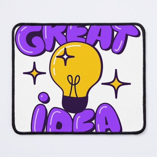 Item preview, Great Idea quote designed and sold by GDjack.