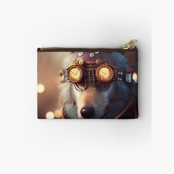 Item preview, wolf with glasses designed and sold by SeyliiShop.