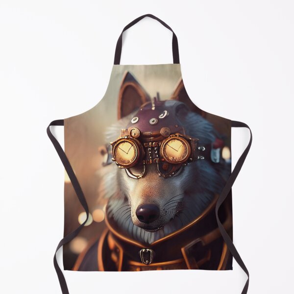Item preview, wolf with glasses designed and sold by SeyliiShop.