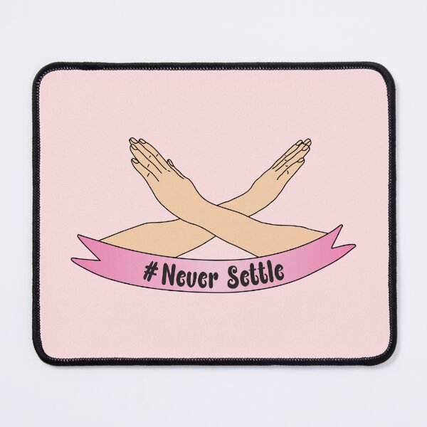 Item preview, Never Settle Hand Gesture designed and sold by bolimj.