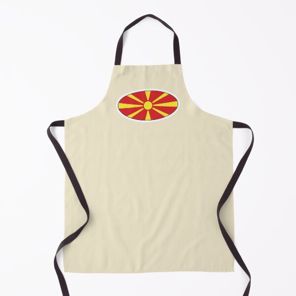 Item preview, NORTH MACEDONIA Flag Gifts, Masks, Stickers & Products (GF) designed and sold by mpodger.