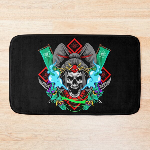 Item preview,  Geisha-illustration-sugar-skull designed and sold by Shuvra Gain.