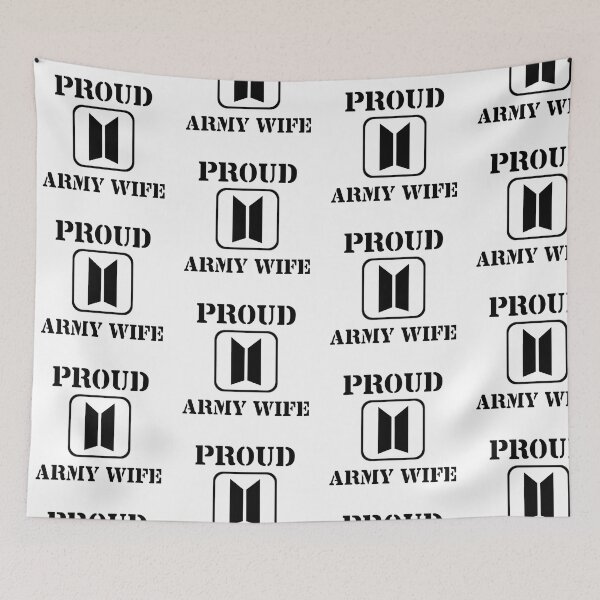 Item preview, BTS Army Wife (Black) designed and sold by queenkatya.