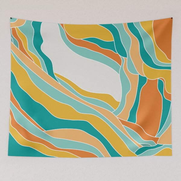 Item preview, Traditional Turkish Marbling Art Pattern designed and sold by MakeitMelo.