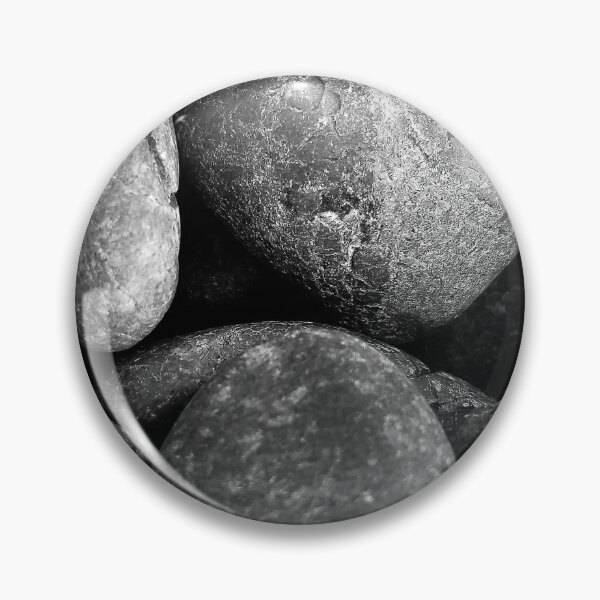 Item preview, Black and White Photo of Beach Rocks designed and sold by KellyTheresaPic.