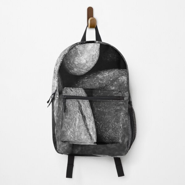 Item preview, Black and White Photo of Beach Rocks designed and sold by KellyTheresaPic.