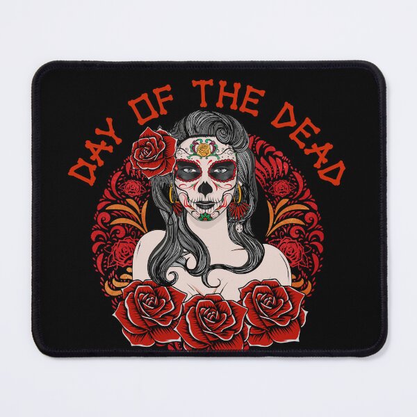 Item preview, Girl-Sugar-Skull-Day-Of-The-Dead designed and sold by Shuvra Gain.