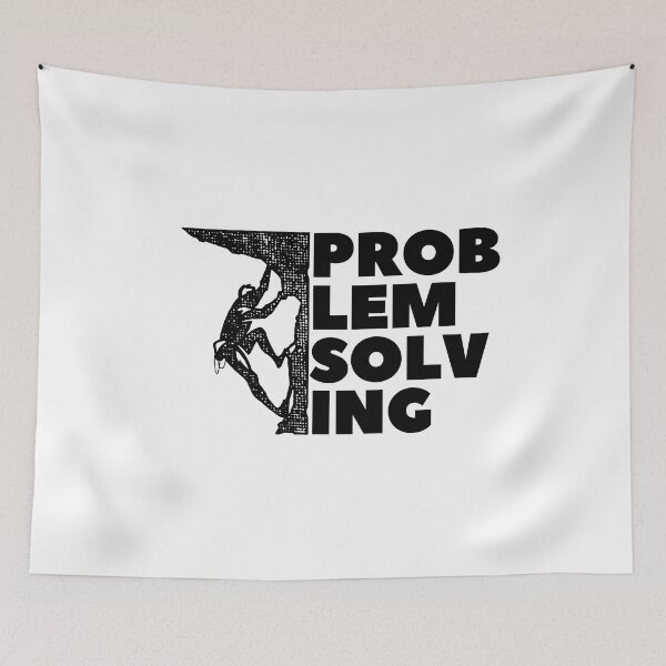 Item preview, Problem Solving. Rock Climbing. Bouldering designed and sold by Boulder Design Co.