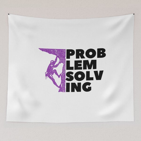 Item preview, Problem Solving. Rock Climbing. Bouldering designed and sold by Boulder Design Co.