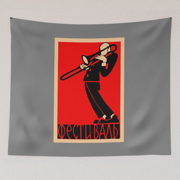 Item preview, Vintage Matchbox Label Jazz Festival 1957 designed and sold by Yeaha.