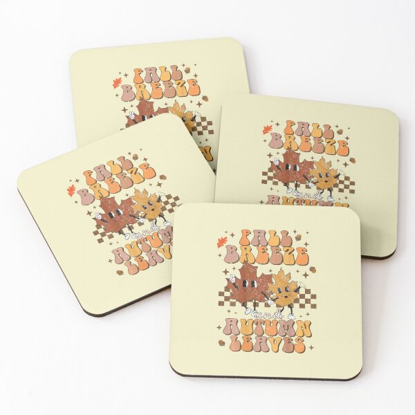 Item preview, Fall Breeze Autumn Leaves Retro Fall Thanksgiving Groovy designed and sold by thelittleleaf.