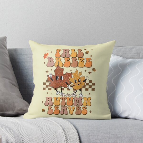 Item preview, Fall Breeze Autumn Leaves Retro Fall Thanksgiving Groovy designed and sold by thelittleleaf.