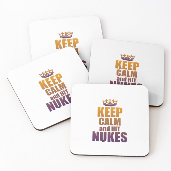 Item preview, Keep calm and hit nukes designed and sold by VimuDS.