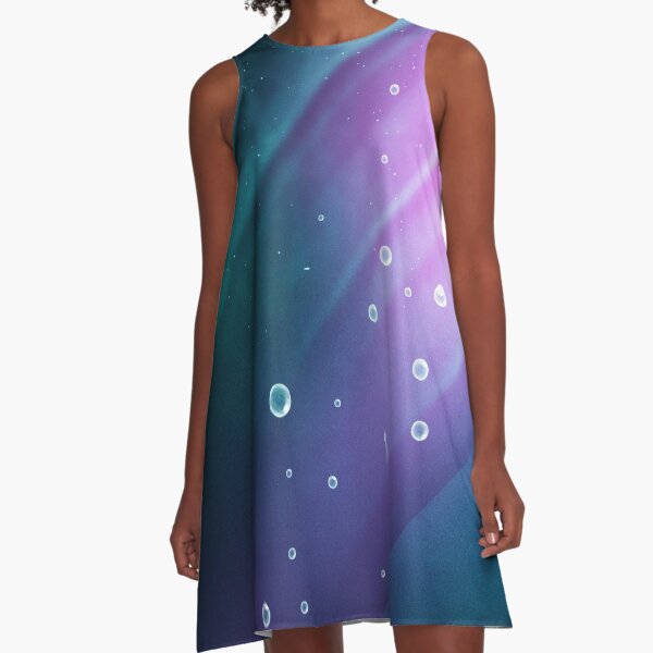 Mermaid Thoughts A-Linien Kleid