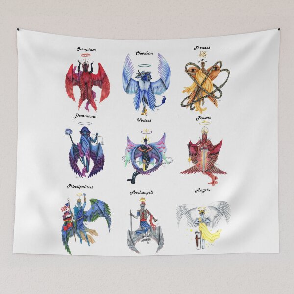 Item preview, The nine choirs of angels  designed and sold by Griffinfire.