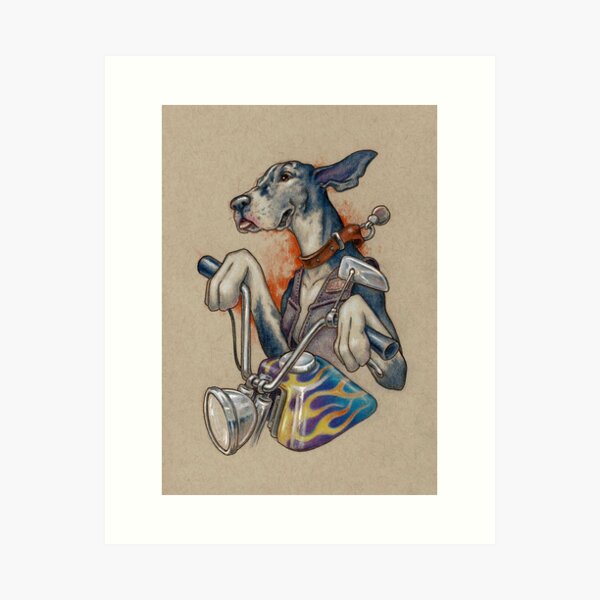 Not a Bad Dog Just Because Someone Said So Art Print