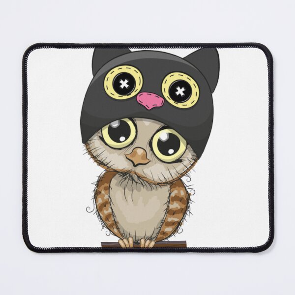 Item preview, a cat and an owl designed and sold by A2A  SHOP.