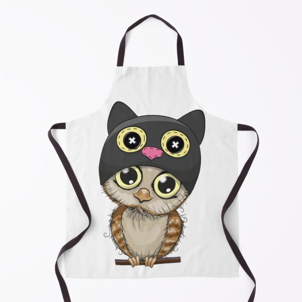 Item preview, a cat and an owl designed and sold by A2A  SHOP.