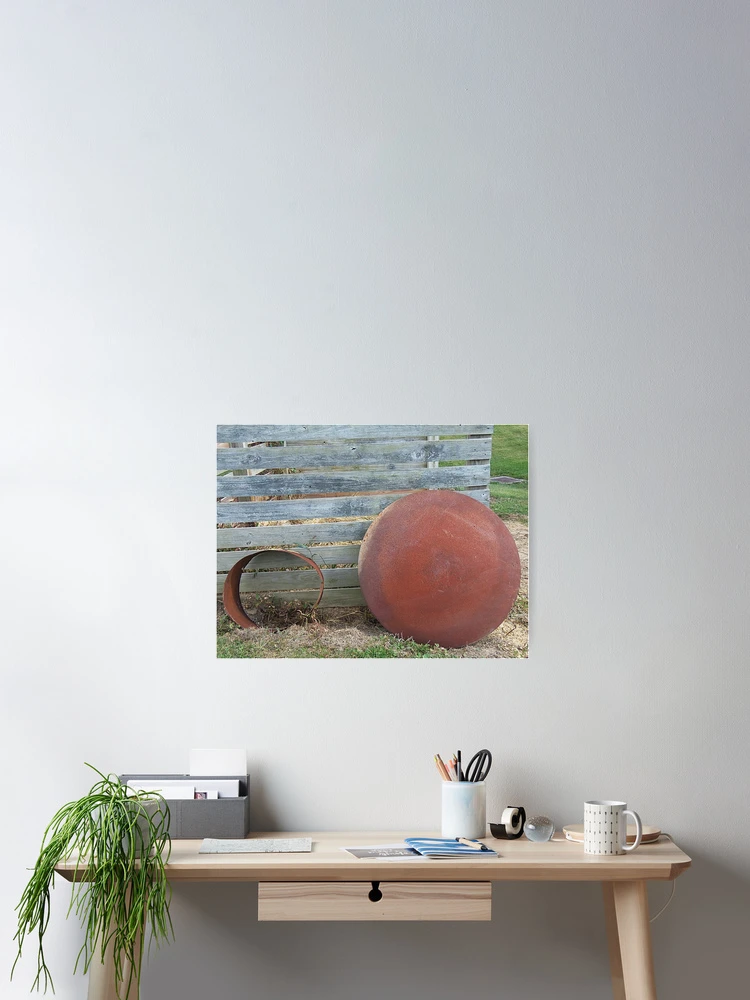 Thumbnail 2 of 3, Poster, Rusty Rounds designed and sold by Monnie Ryan.