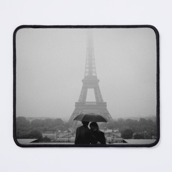 Item preview, "déja Vue" Paris . The couple in the misty dreamy day in Paris. designed and sold by PhotogalleryCJ.