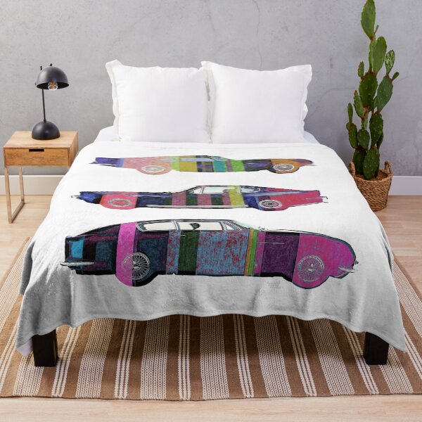 Item preview, Aston Martin DB6 pop colors designed and sold by Aaaah Eeeek Studio.
