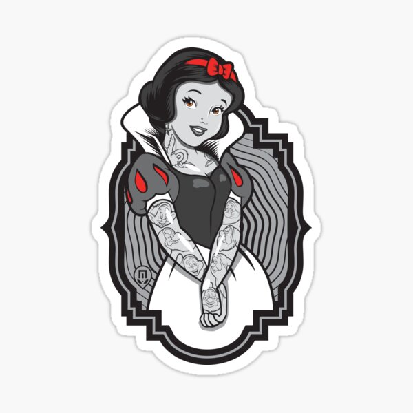 TATTOOED LADY Sticker
