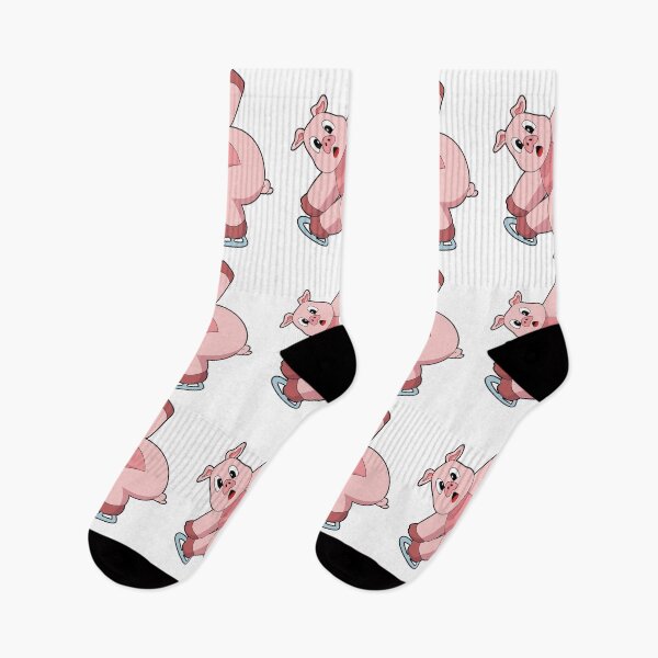 Item preview, Pig Ice skating Ice skates designed and sold by Snabdesign84.