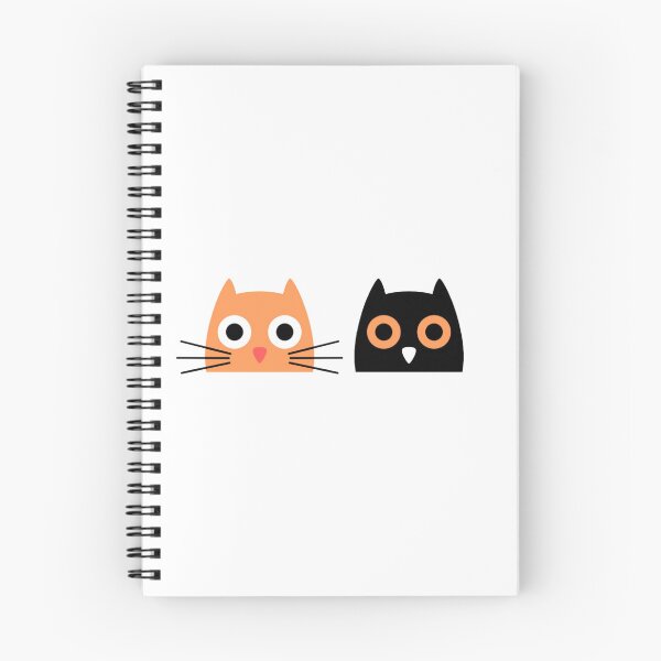 Item preview, a cat and an owl designed and sold by A2A  SHOP.