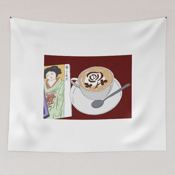Item preview, Rose Latte and Lady in Kimono designed and sold by m-lapino.