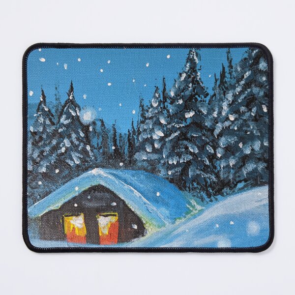 Item preview, Snowed in cabin designed and sold by Riffraff81572.