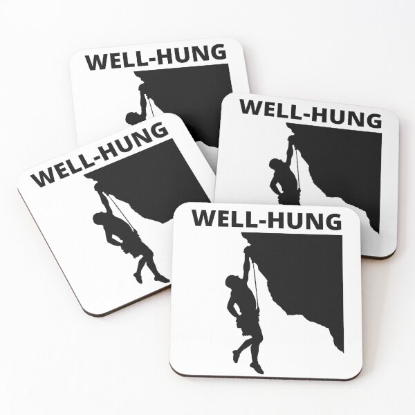Item preview, Well-Hung. Funny Climbing designed and sold by Boulder Design Co.