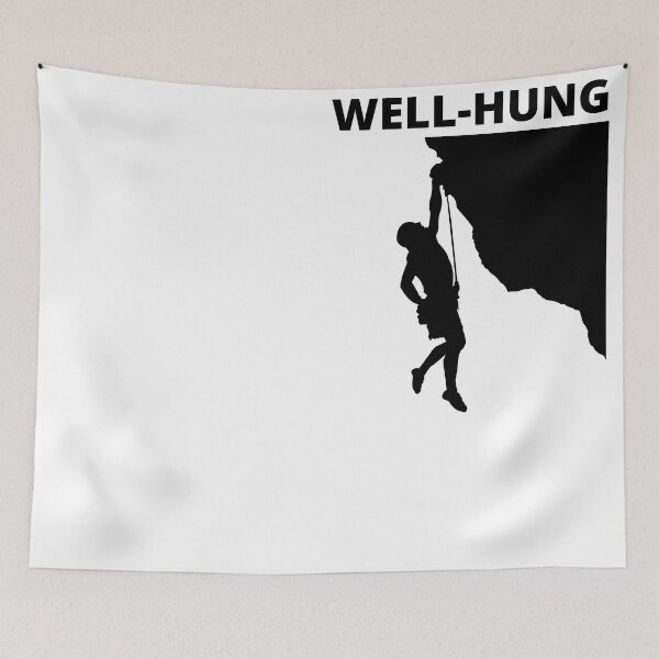 Item preview, Well-Hung. Funny Climbing designed and sold by Boulder Design Co.