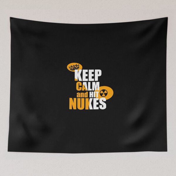 Item preview, Keep calm and hit nukes designed and sold by VimuDS.