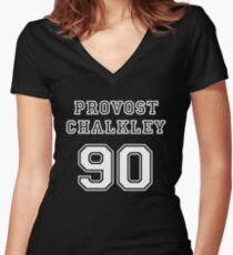 Provost-Chalkley Women's Fitted V-Neck T-Shirt