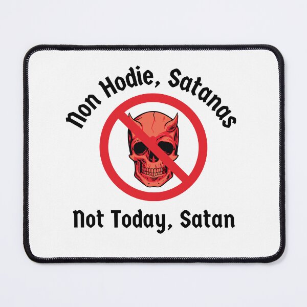 Item preview, Latin Language Not Today, Satan - Non Hodie, Satanas. Anti-Evil Meme designed and sold by IceCreamMuseum.