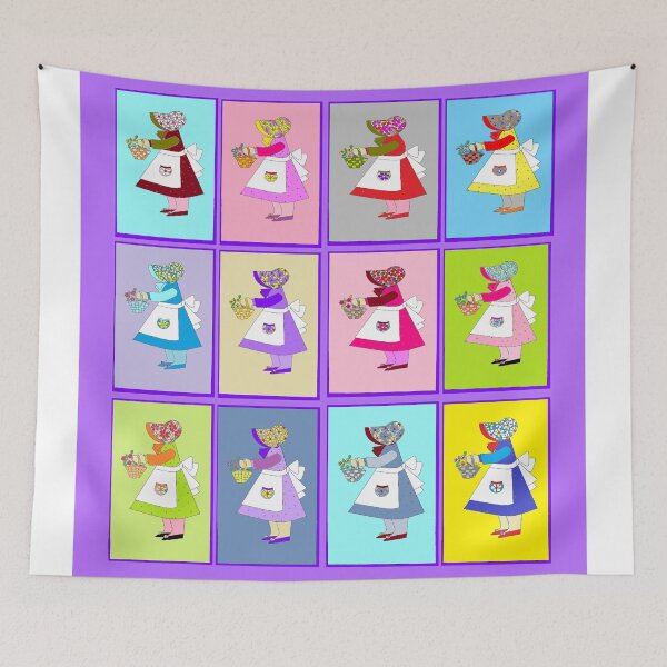 Item preview, My Grandma's Quilt Design of the Dutch Girl designed and sold by judy snyder.